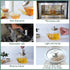 Vahdam Tea Radiance Glass Tea Pot With Infuser